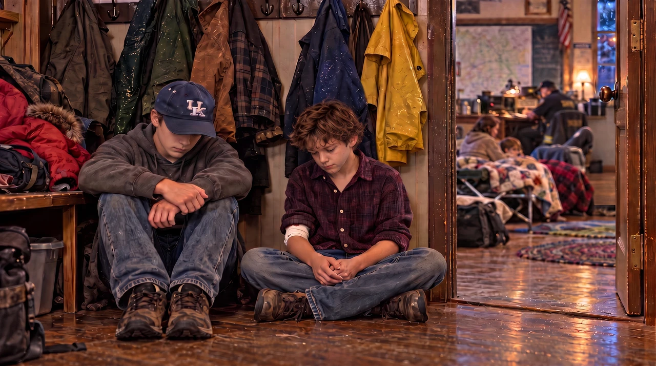 Scene from “The Next Right Thing” in Chapter 18 of The Weight of a Second.